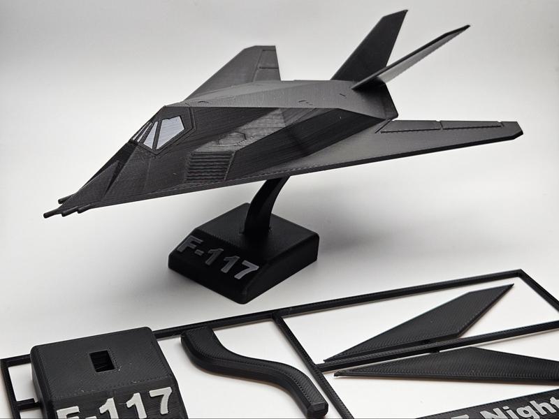 F117 Plane Kit Card