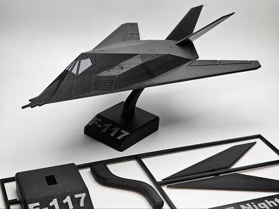 F117 Plane Kit Card