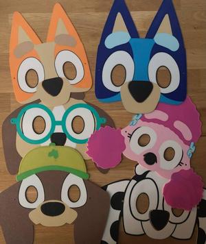 Bluey Mask for Kids
