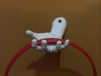 Hand wall mount holder