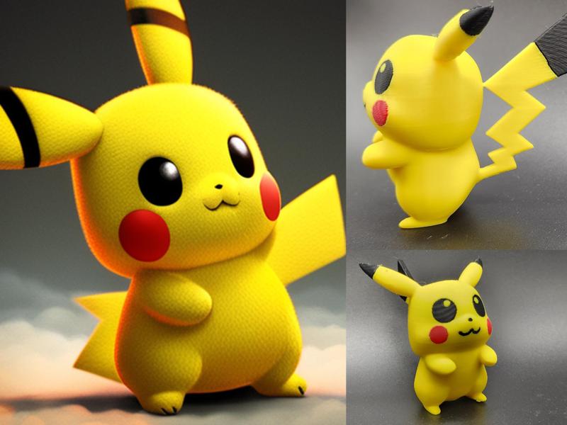 PrintMonMaker Pikachu AMS