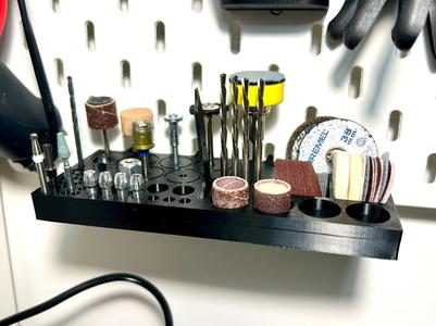 Rotary mini-tool (Dremel type) for IKEA SKADIS