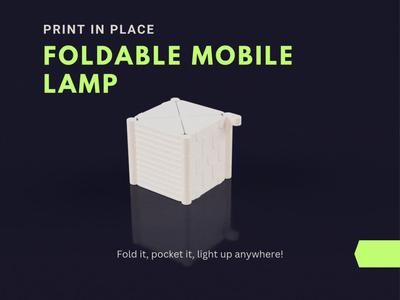 Foldable Mobile Lamp - Print In Place