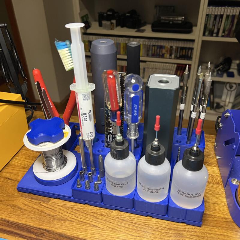 Gridfinity Soldering Station Storage and Tool Kit