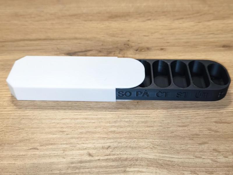 Pill box small - CZ/EN localization