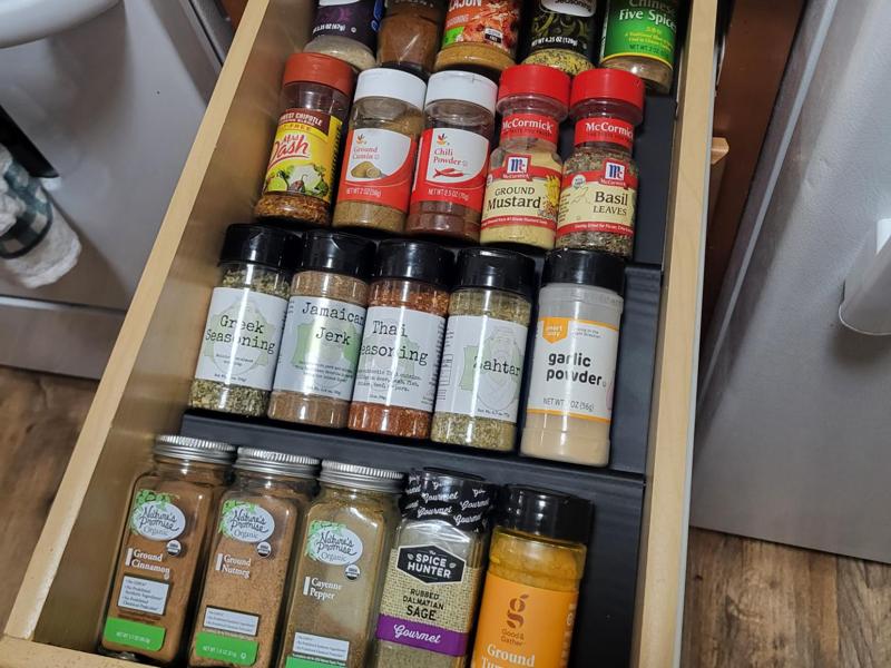 Modular Drawer Spice Rack 