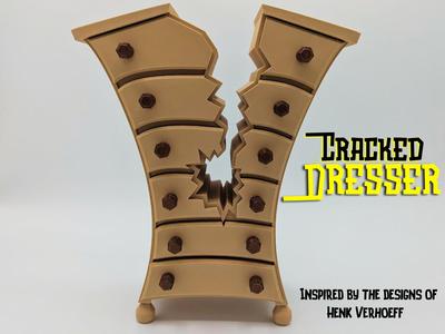 Cracked Dresser inspired by Henk Verhoeff