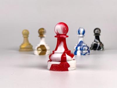 Chess pawn mold / International Chess Pawn Mold