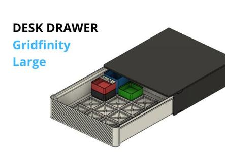 Desk Drawer - Gridfinity