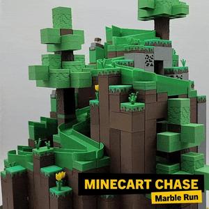 Minecart Chase Marble Run