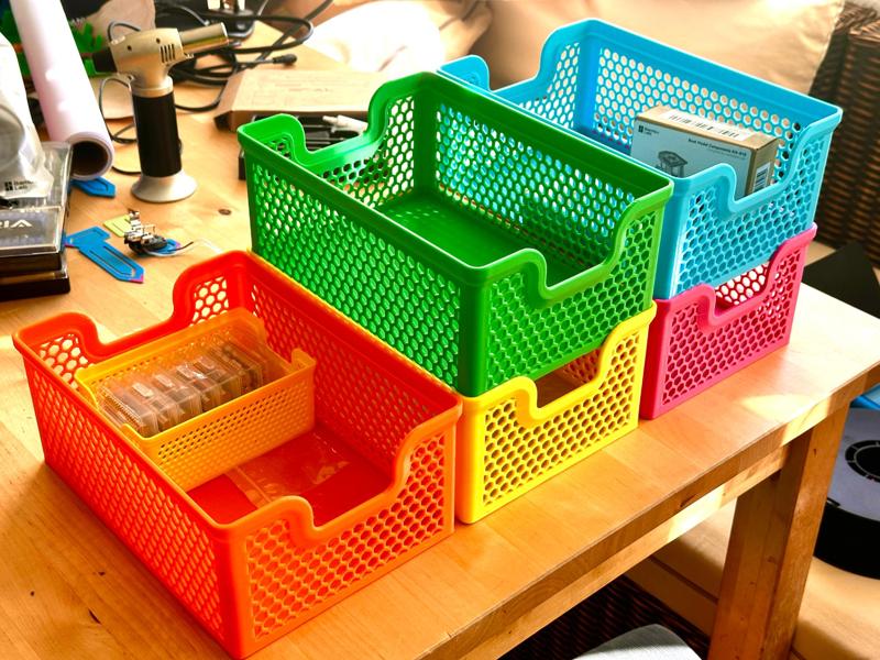 170x240mm Large Stacking Basket - Eternity Labs