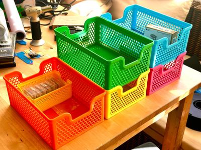 170x240mm Large Stacking Basket - Eternity Labs
