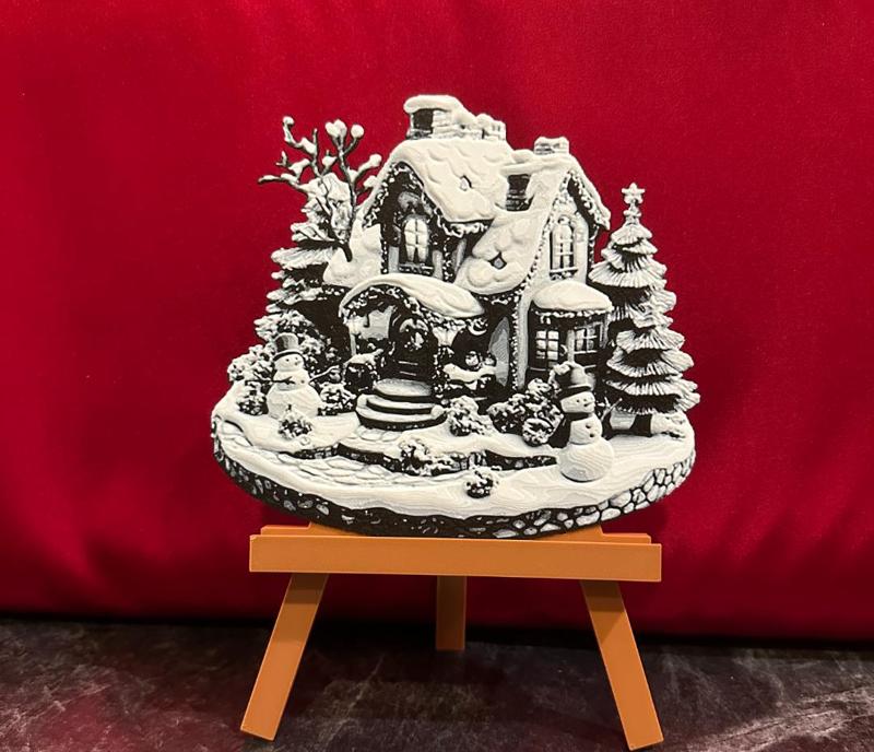 2.8 Hours! Christmas House with Snowmen