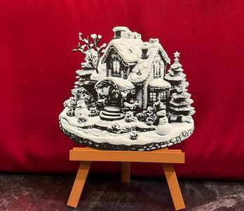 2.8 Hours! Christmas House with Snowmen