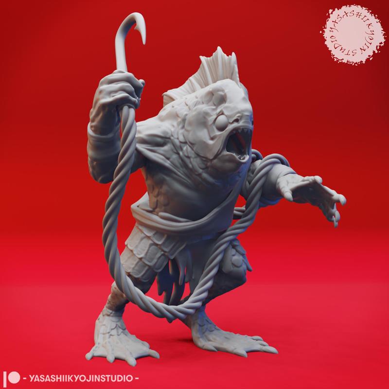 Kuo-toa - Hook - Tabletop Miniature