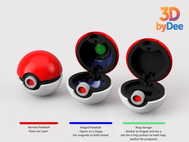Pokeball Hinged