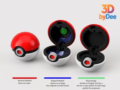 Pokeball Hinged