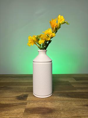 Gooved Flask Vase - Wall Mount Vase