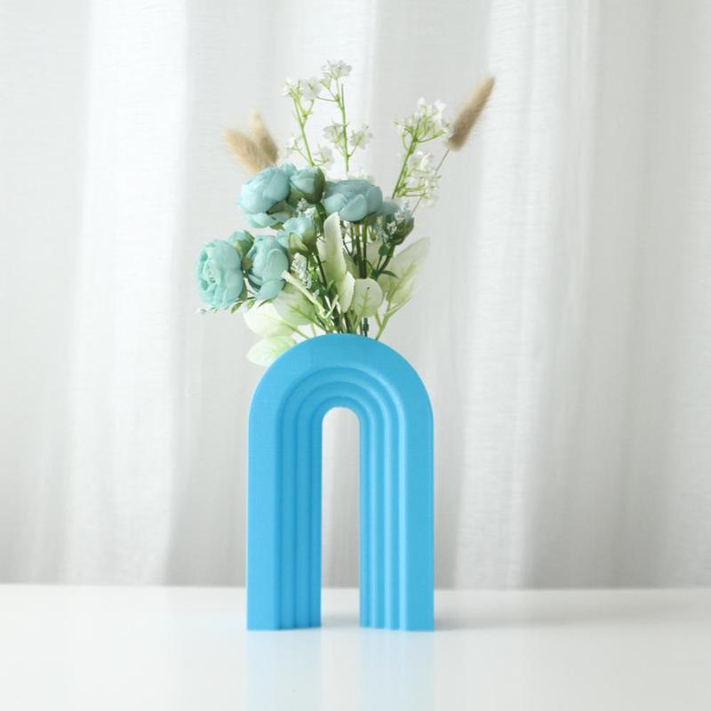 The Arch Vase STL 3D Print File, Home Decor Vase for Plants and Flowers
