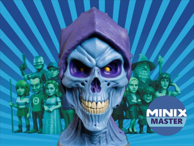 bust of skeletor