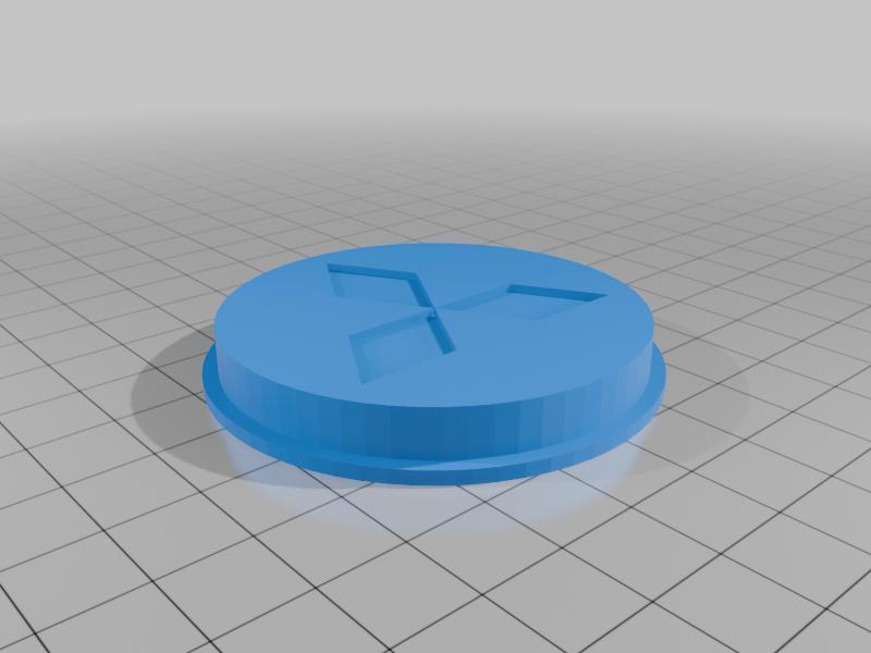 Mitsubishi wheel center cap corrected version
