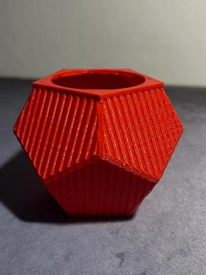Modern Geometric Mini Flowerpot – Stylish and Functional