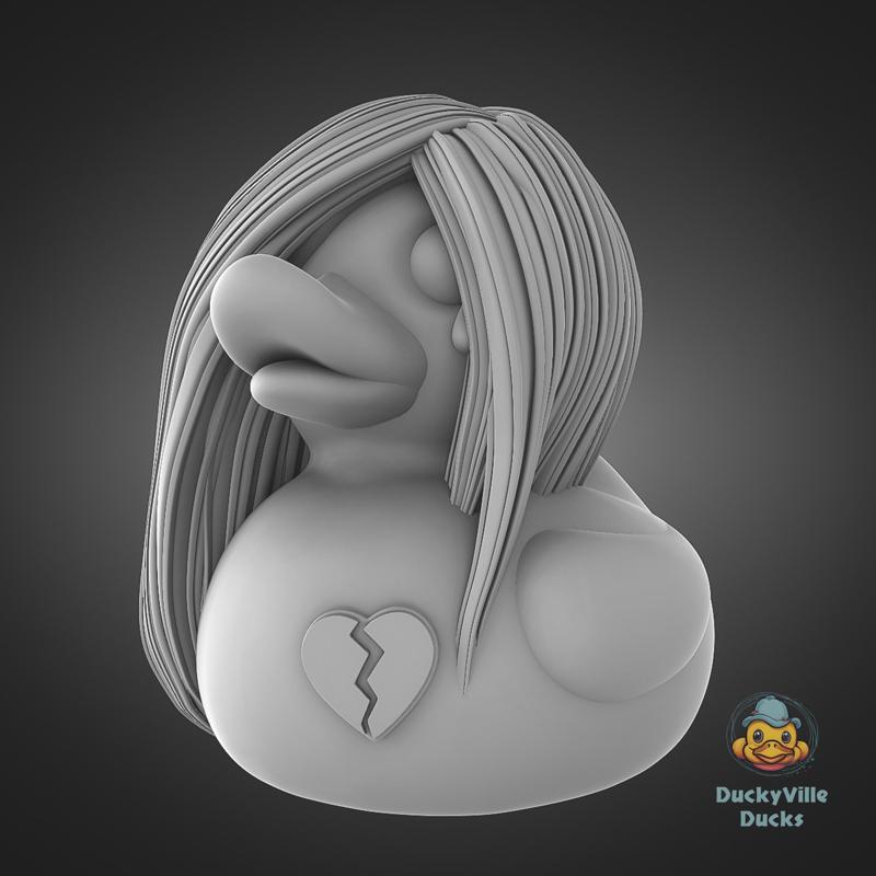 Solace - the Heartbroken Emo Duck
