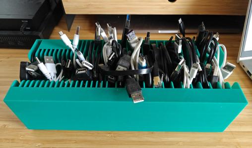 Gridfinity IKEA ALEX Cable Organizer