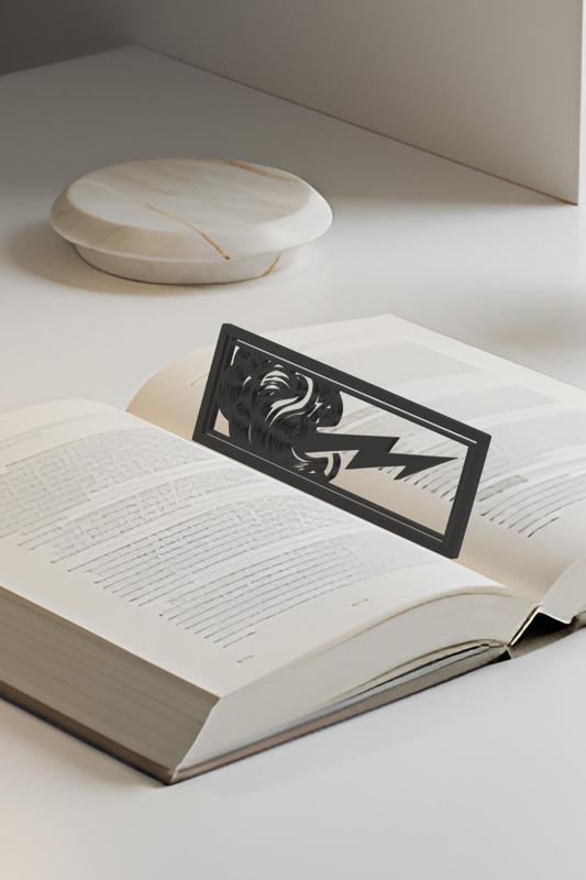 Cloud, Lightning Bookmark, Gift Idea