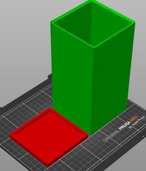 Stackable Box for Pens - Japan Style (100mm x 100mm x 200mm)