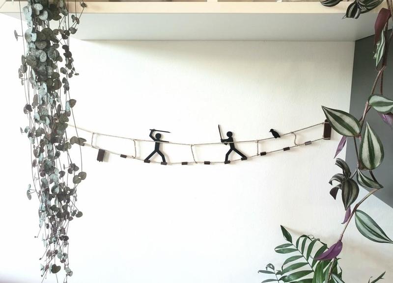 Crouching tiger / hidden dragon wall garland