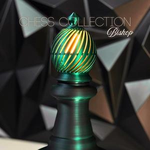 Chess Inspired Lamp - Bishop Edition