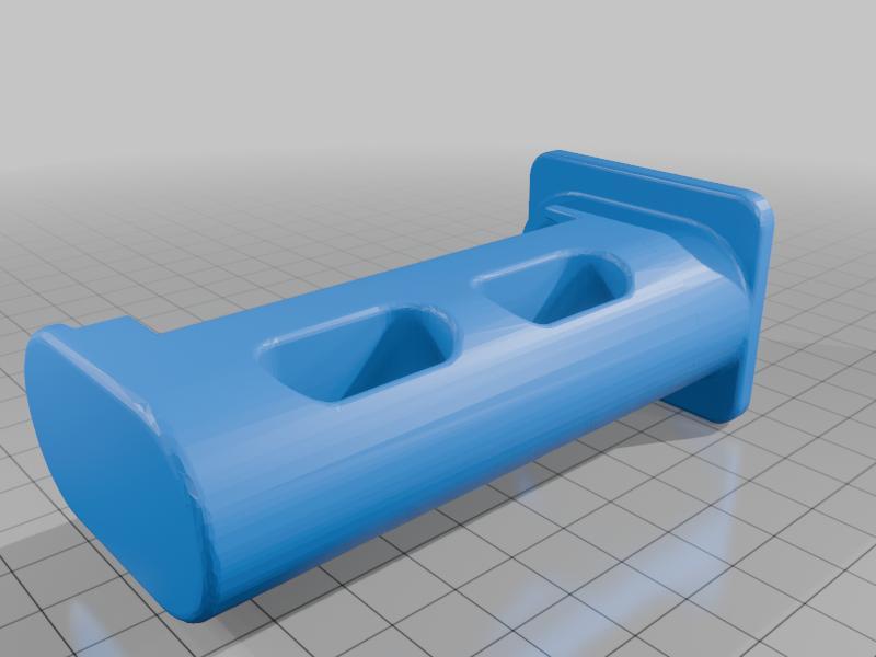 Creality (Ender 3) Filament holder 80mm spools REMIX (shortened by 18mm)