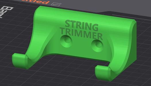 Ryobi string trimmer holder