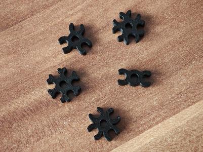 4mm PTFE/Cable clip set