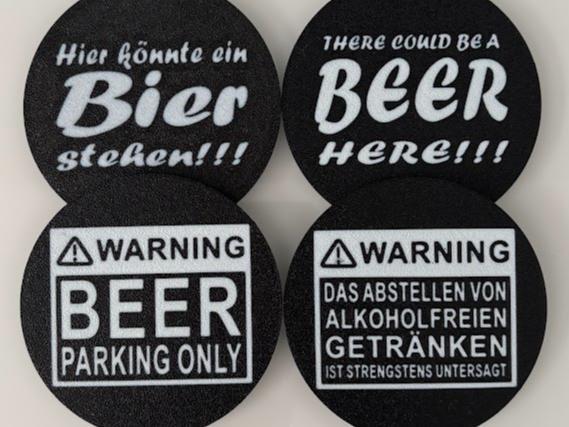 Beer Coaster, Beer Mat, Drink Coaster, Glass Coaster, Fun