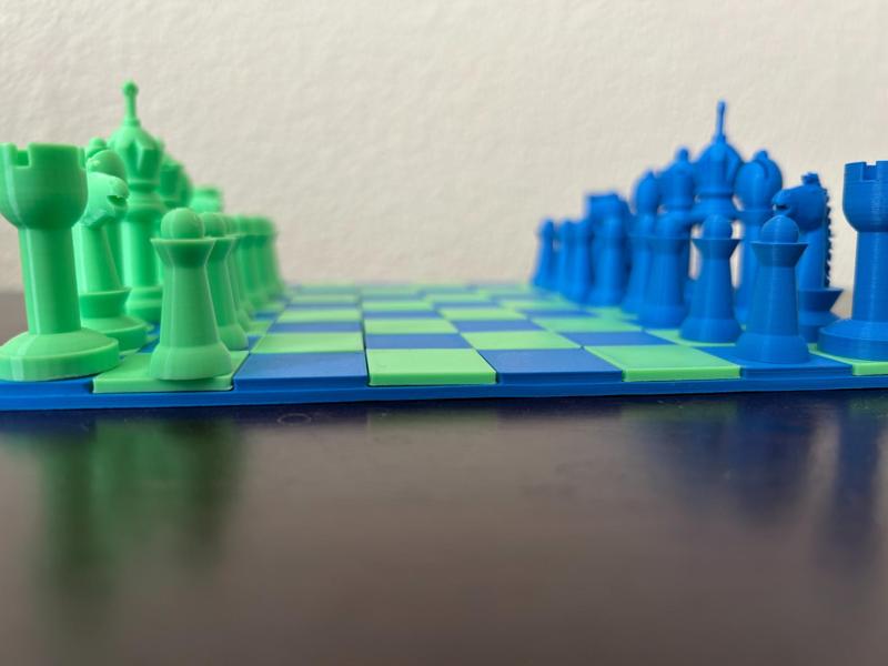 Whole chess set
