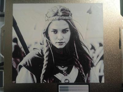 Viking woman, hueforge