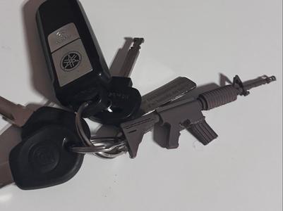 Airsoft bag keychain