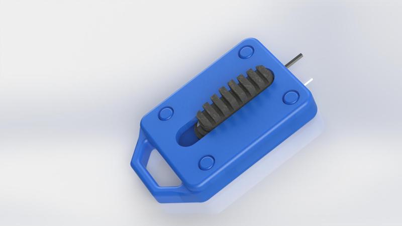 Apple Sim Tool Key Chain Carrier
