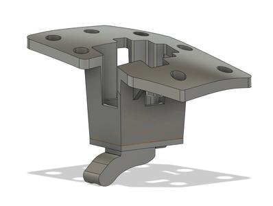 BMW X6 F16 rear seat back upper hook