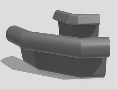 Marley RG 70 45° Gutter Adapter