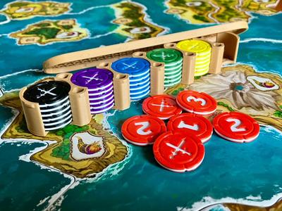 Battle Coins for Cyclades (and other board games)