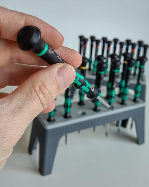Screw driver stand wera estante para destornilladores