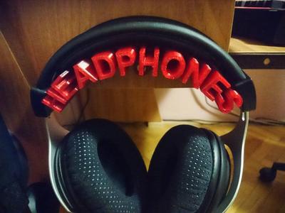 Headphones holder