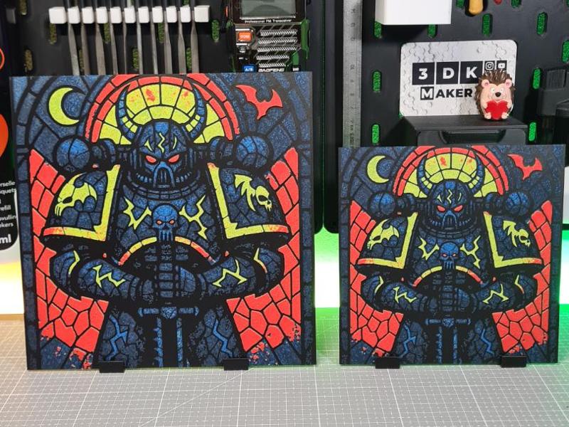 Night Lords Warrior - Hueforge - 4 Colors