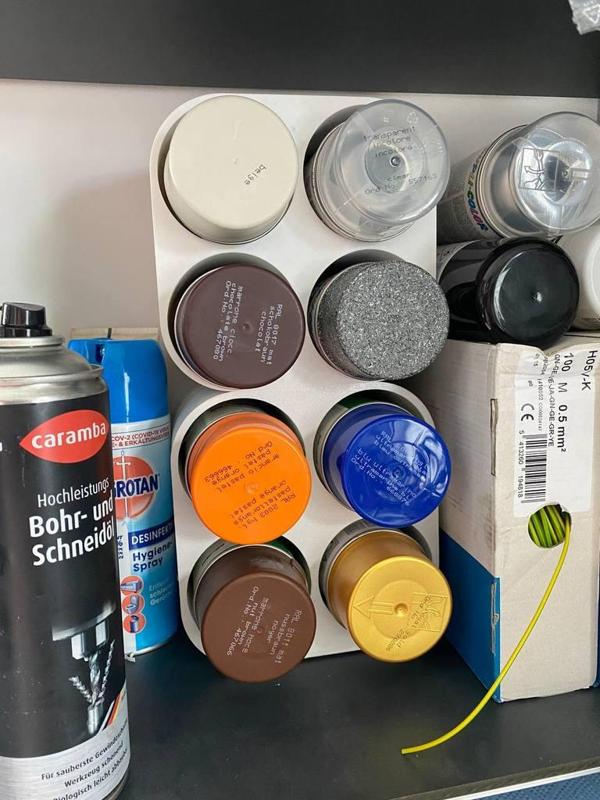 Simple Table-top Paint Can Holder