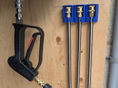 Pressure Washer Wand Hanger
