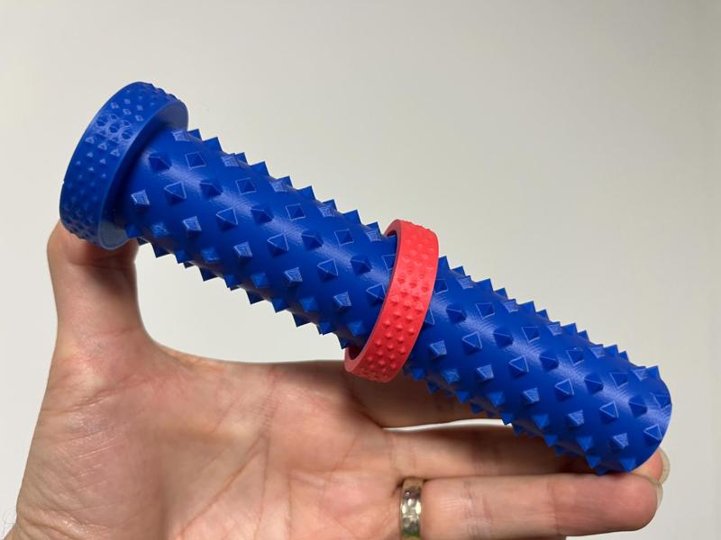 Spiky fidget sliding unique sensory design