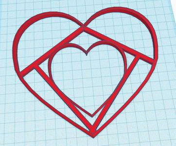 web heart